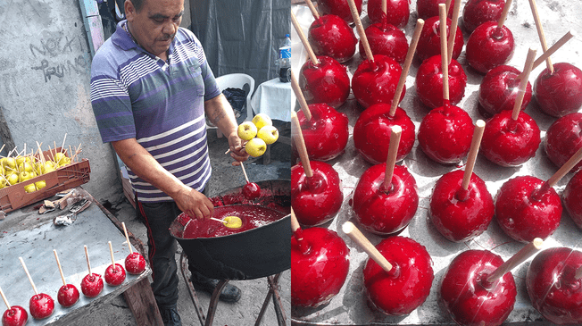 ¡Perdió 2 mil soles! le piden 1500 manzanas acarameladas y cancelan a última hora