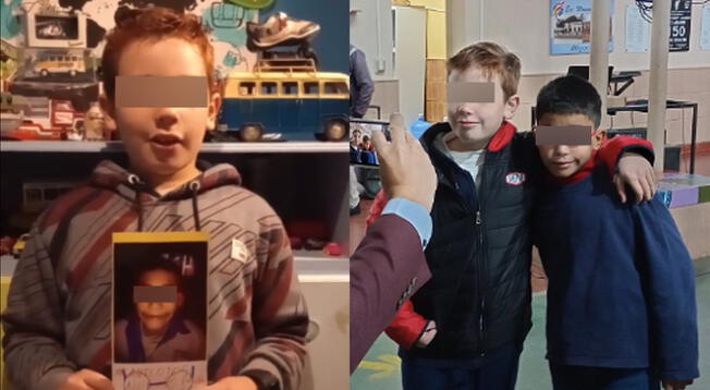Viral: Niño hace colecta para comprarle lentes nuevos a su compañero de clases