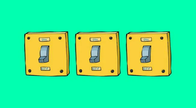 Uno de estos interruptores prende la luz. ¿Cuál es? Uno de estos interruptores prende la luz. ¿Cuál es?