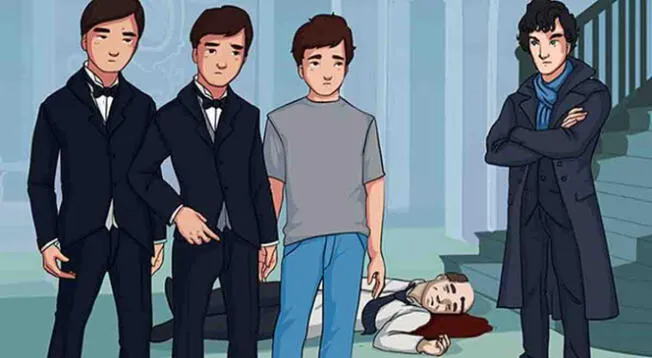 Ayuda al detective a encontrar al criminal en este acertijo visual