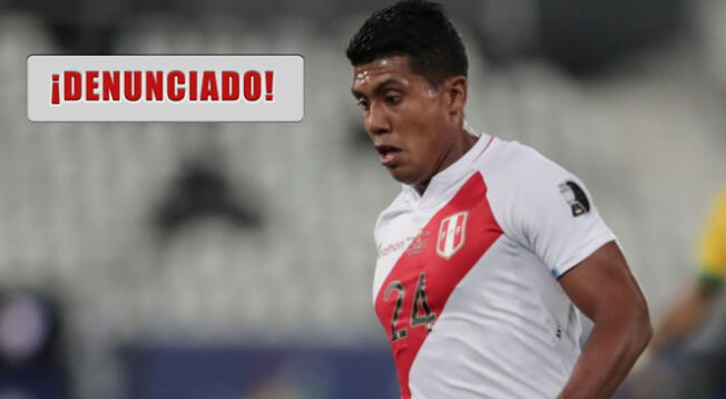 El futbolista de la Selección Peruana fue denunciado.