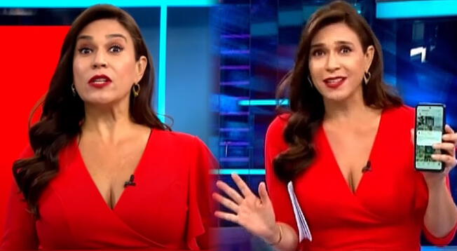 Verónica Linares se sorprendió en vivo tras escuchar alarma de sismo