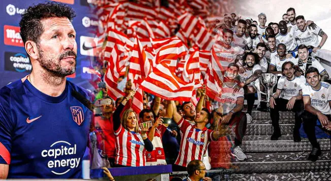 Diego Simeone y su impresión previo al Atlético Madrid vs Real Madrid