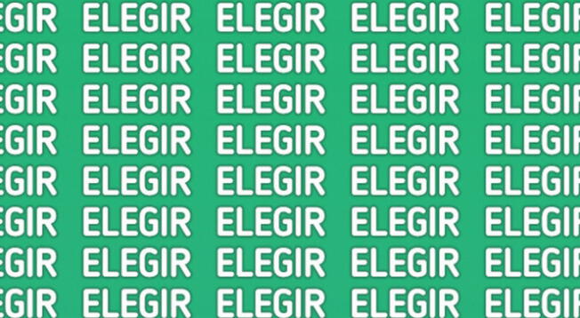 ¿Dónde esta la palabra "EGIDA"? Atrévete a superar este acertijo en 5 segundos