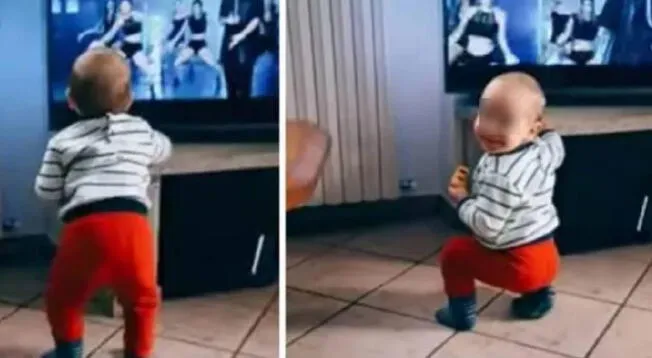 Bebé baila al reguetón y se vuelve viral