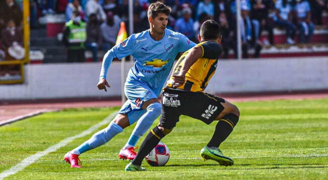 Bruno Sávio anotó el 1-0 de Bolívar vs The Strongest