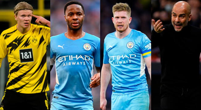 Errling Haaland encabezaría el nuevo once del Manchester City de Pep Guardiola