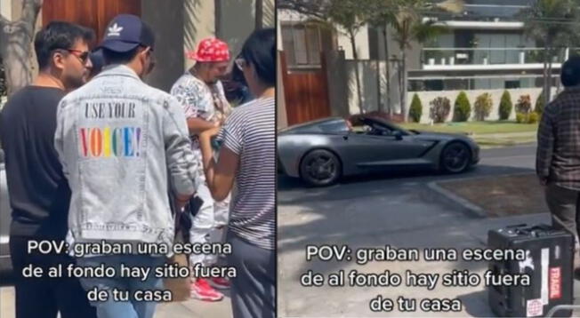 Al fondo hay sitio: Filtran escena de 'Joel Gonzáles' manejando un auto de lujo - VIDEO