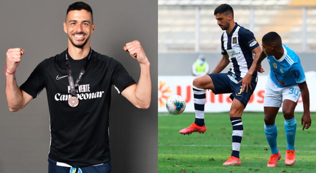 Jonathan Lacerda jugó la temporada 2021 en Alianza Lima y salió campeón