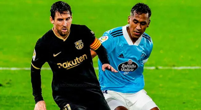 Barcelona recibe hoy al Celta de Vigo de Renato Tapia, por LaLiga.