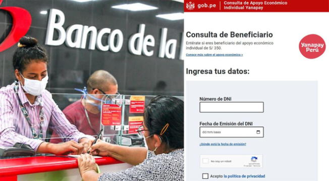 Bono Yanapay 2022: Consulta con tu DNI si eres beneficiario de los 350 soles