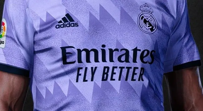 Camiseta alterna del Real Madrid para la temporada 2022-2023