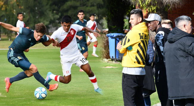 Luis Advíncula y Carlos Zambrano apoyaron a la Selección Peruana Sub-20