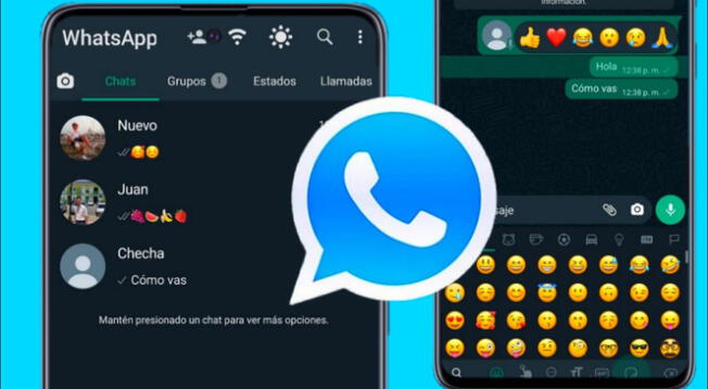 WhatsApp Plus: próxima actualización 20.40 BETA incluirá reacción a los mensajes