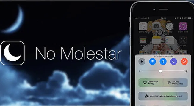Modo no molestar simples pasos iphone