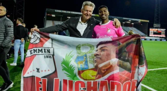 Miguel Araujo se coronó campeón en la segunda división con FC Emmen, esta temporada.