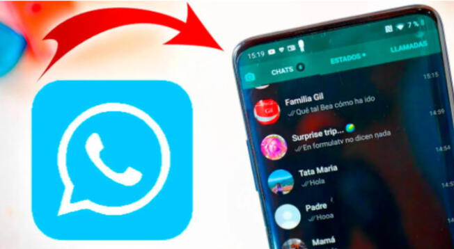 Cómo tener el nuevo WhatsApp plus V15.00, sin perder chats 2022