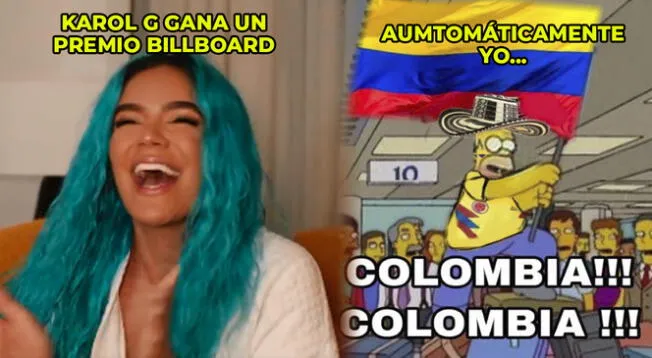 Karol G ganó un premio Billboard y todos sus fanáticos lo celebran por Colombia.