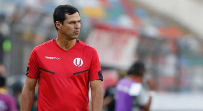 Jorge Araujo es el entrenador interino de Universitario