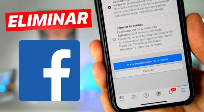 ¿Cómo eliminar una cuenta de Facebook desde mi celular?, Revísalo AQUÍ