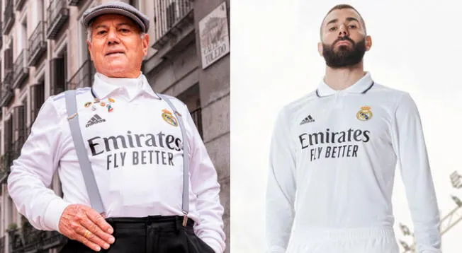 La nueva camiseta del Real Madrid fue desvelada