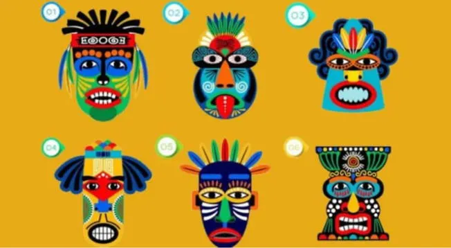 Test de personalidad: ¿Qué máscara de tótem prefieres? tu respuesta dirá tu actitud en la vida Test de personalidad: ¿Qué máscara de tótem prefieres? tu respuesta dirá tu actitud en la vida