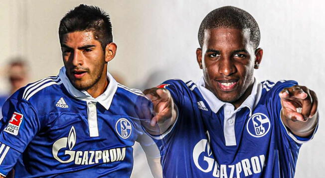 Carlos Zambrano y Jefferson Farfán enviaron saludo a Schalke 04