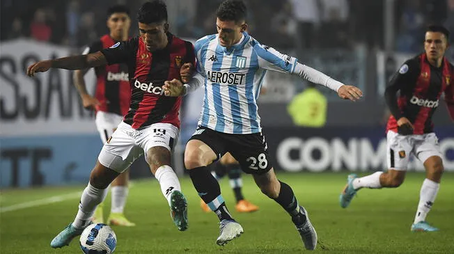 Racing es líder con 12 puntos y Melgar queda en el segundo lugar con 9 unidades.