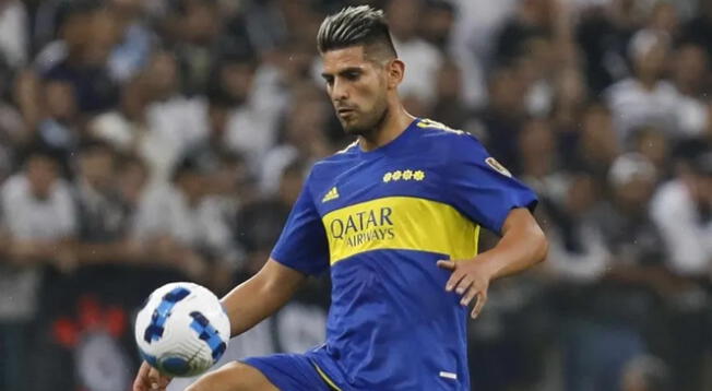 Carlos Zambrano jugó de titular en el último partido de Boca Juniors