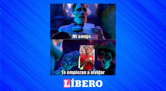 ¡Al estilo de Coco! Internautas hacen memes sobre Paolo Guerrero.