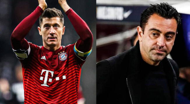 Robert Lewandowski acaba contrato con Bayern Múnich en junio del 2023.