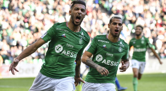 Saint-Etienne finalizó 10 en la tabla de la Ligue 1.