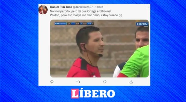 Según los usuarios de las redes sociales el árbitro tuvo algunos errores... Según los usuarios de las redes sociales el árbitro tuvo algunos errores...