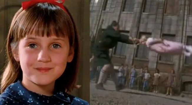 Conoce cómo se grabó la mítica escena de Matilda.