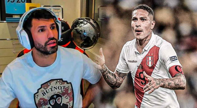 Paolo Guerrero es confundido por Sergio Agüero