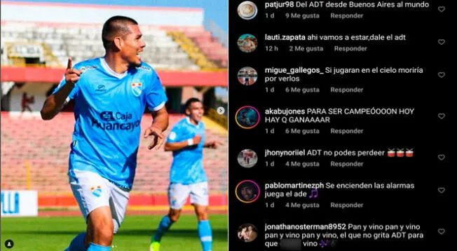 El 'Vendaval Celeste' recibió el apoyo de hinchas argentinos.