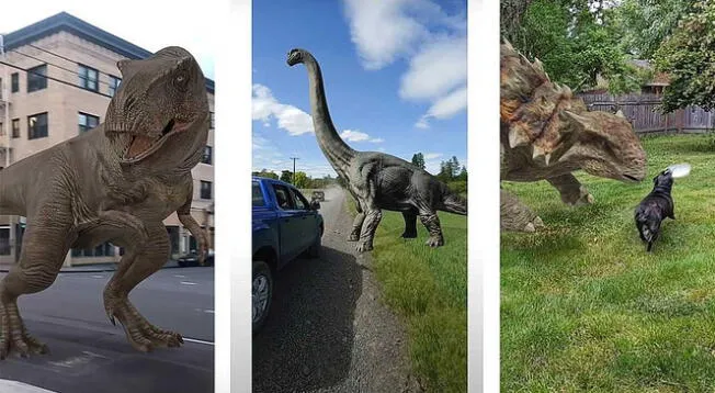 ¿Cómo se activan los dinosaurios 3D con Google desde tu celular? ¿Cómo se activan los dinosaurios 3D con Google desde tu celular?