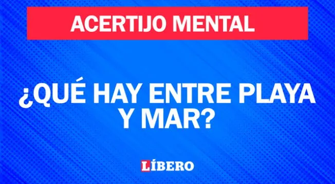 Piensa rápido y supera este acertijo mental en tiempo récord.