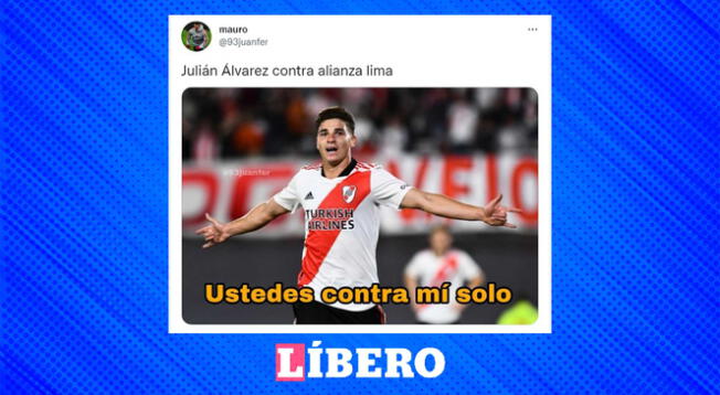 Julián Álvarez se ha convertido en una pesadilla para Alianza Lima