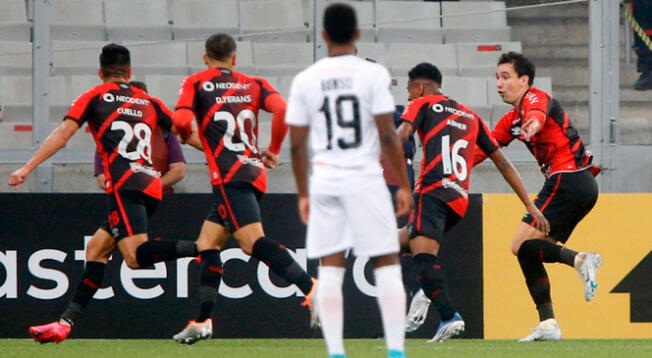 Paranaense goleó a Caracas FC por la Copa Libertadores 2022