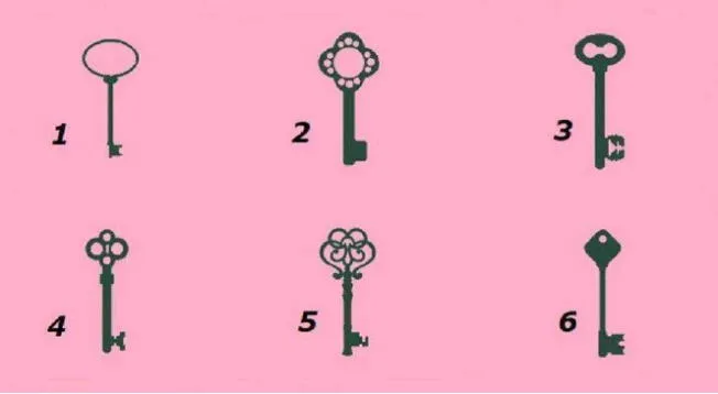 Una de estas llaves podría revelarte aspectos ocultos de personalidad, ¿cuál eliges? Una de estas llaves podría revelarte aspectos ocultos de personalidad, ¿cuál eliges?