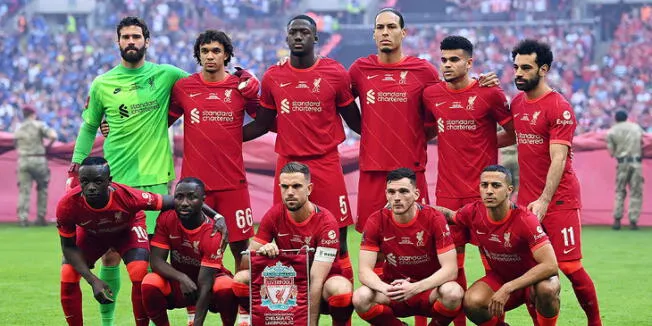 Alineación del Liverpool para la final de la Champions