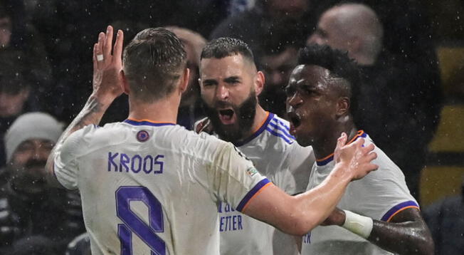 Karim Benzema es el goleador del Real Madrid en la Champions League 2022.