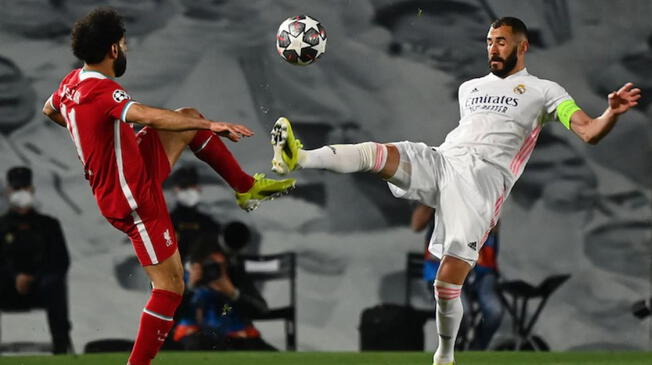 Benzema y Salah son los jugadores más influyentes del Real Madrid y Liverpool en la Champions League 2022. Benzema y Salah son los jugadores más influyentes del Real Madrid y Liverpool en la Champions League 2022.