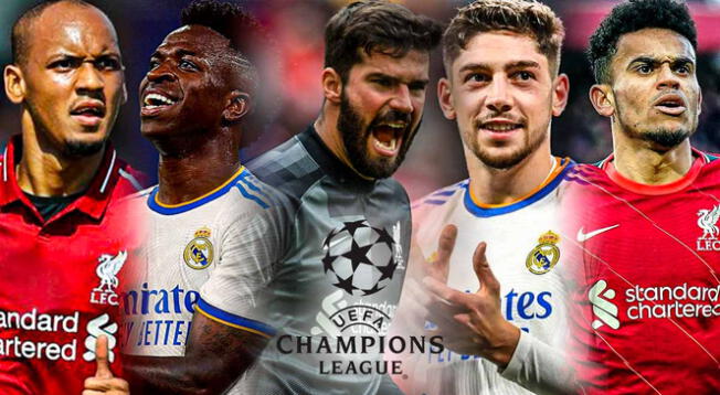 Champions League: Los sudamericanos que jugarán hoy entre Real Madrid y Liverpool