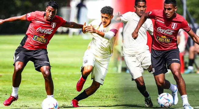 Selección Peruana amistoso con Universitario