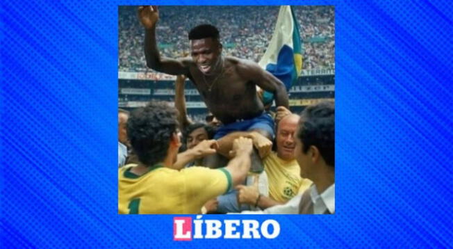 Vinicius Junior abrió el marcador al minuto 59' Vinicius Junior abrió el marcador al minuto 59'