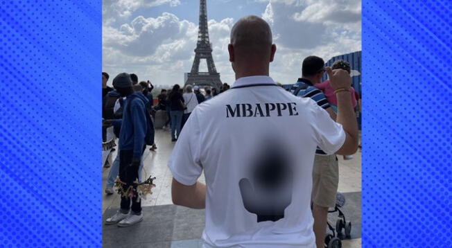 Camisetas con frases e imágenes para Mbappé.