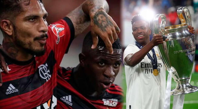 Vinicius Junior y la vez que se declaró fan de Paolo Guerrero