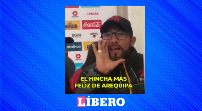 Todos recordamos al querido hincha de Arequipa que siempre nos manda saludos Todos recordamos al querido hincha de Arequipa que siempre nos manda saludos